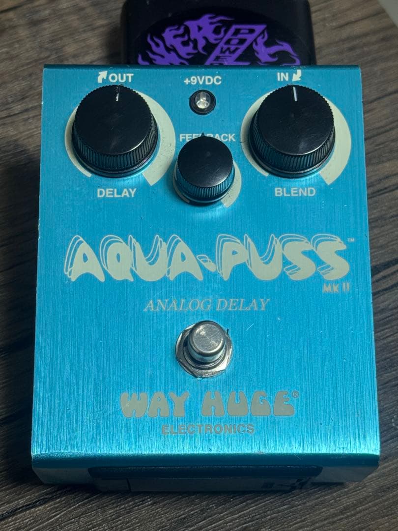 Way Huge Aqua Puss MK II アナログディレイ NPD] Way Huge Aqua Puss MKII : r/guitarpedals