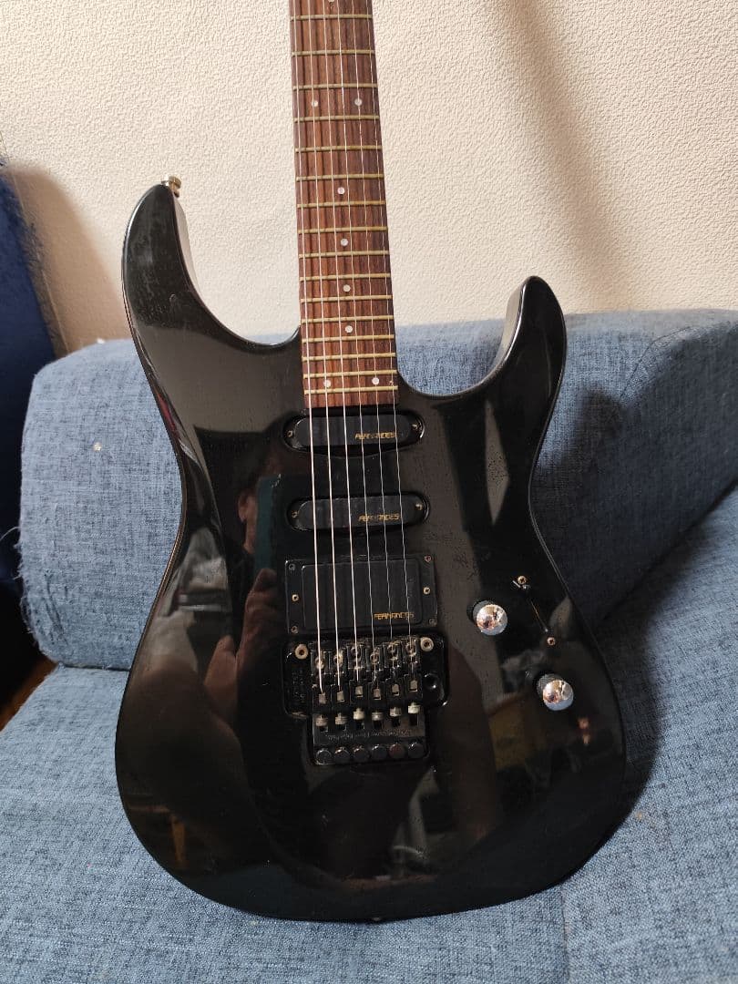 フェルナンデスエレキギター　ブラック FERNANDES (フェルナンデス) エレキギター ブラック TEJ-STD