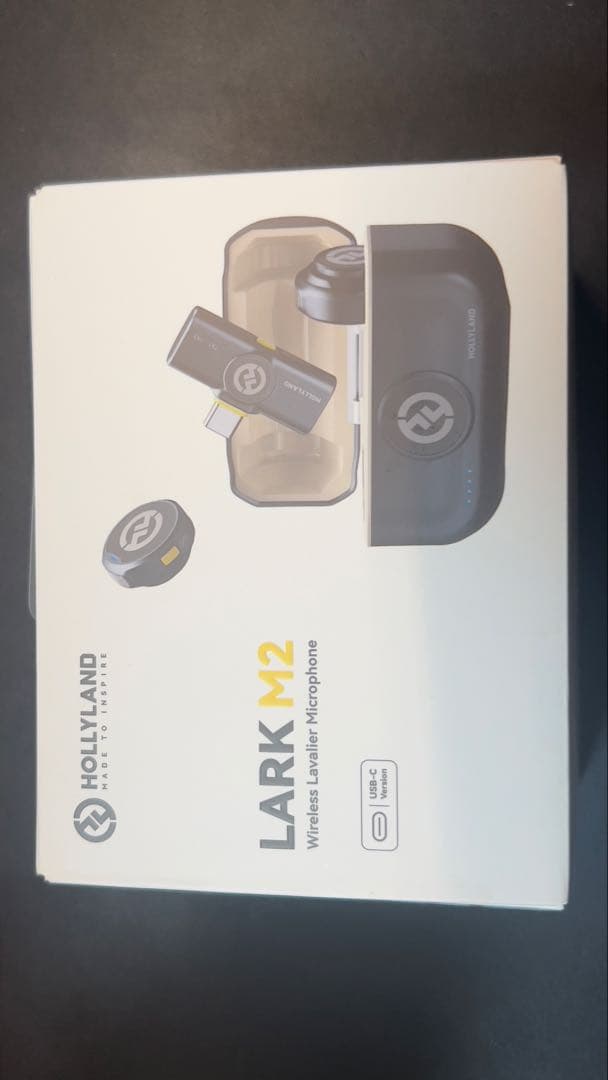 Hollyland Lark M2 ワイヤレスマイク USB Type-C Amazon | Hollyland Lark M2S USB Type-C バージョン 【2025DGP金賞