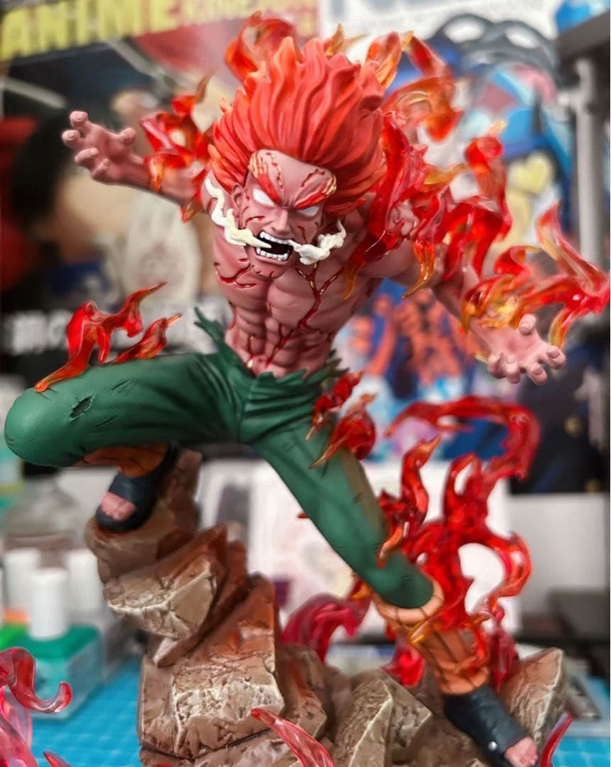 NARUTO ナルト 夜ガイ ガレージキット ガレキ スタチュー①① - メルカリ