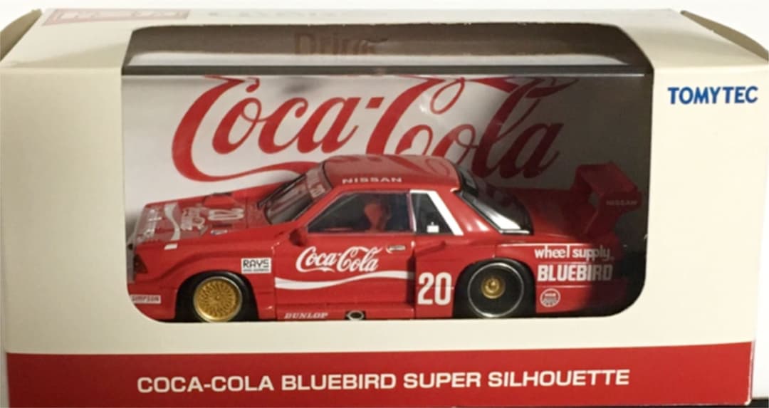 エブロ トミカ コカコーラ ブルーバード SUPER SILHOUETTE 82 - メルカリ