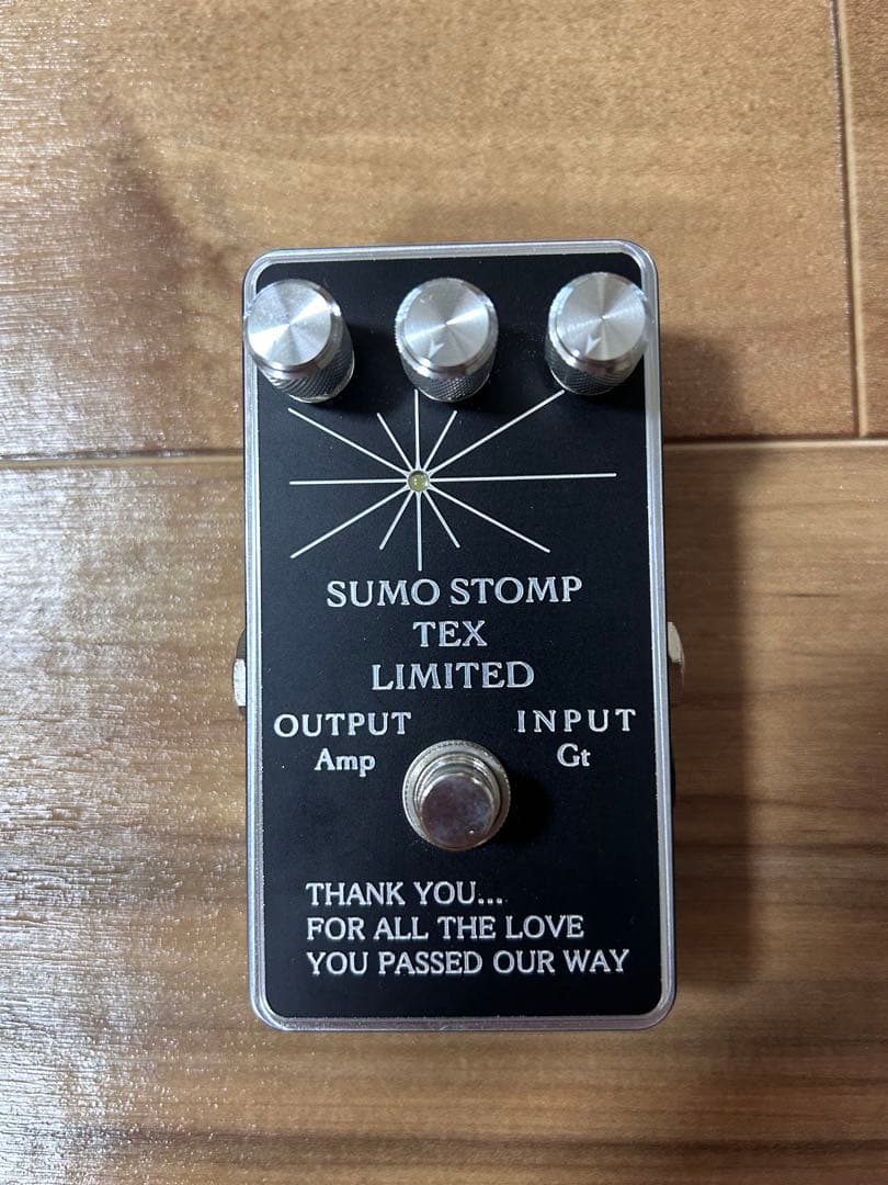 [限定生産]SUMO STOMP TEX LIMITED Hard to get] Which limited edition effect pedal is your favorite