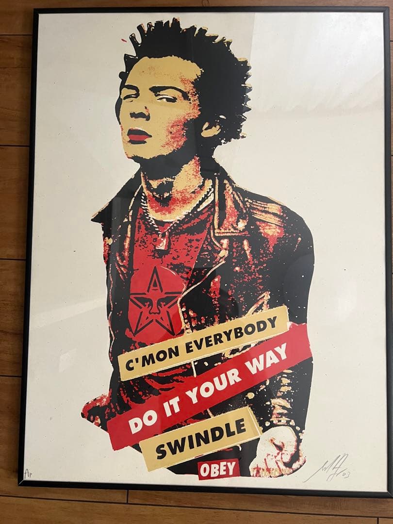 Shepard Fairey Sid Vicious シドビシャス　ポスター Amazon.co.jp: シド・ヴィシャス(Sid Vicious)ポスター 89cm x 60cm