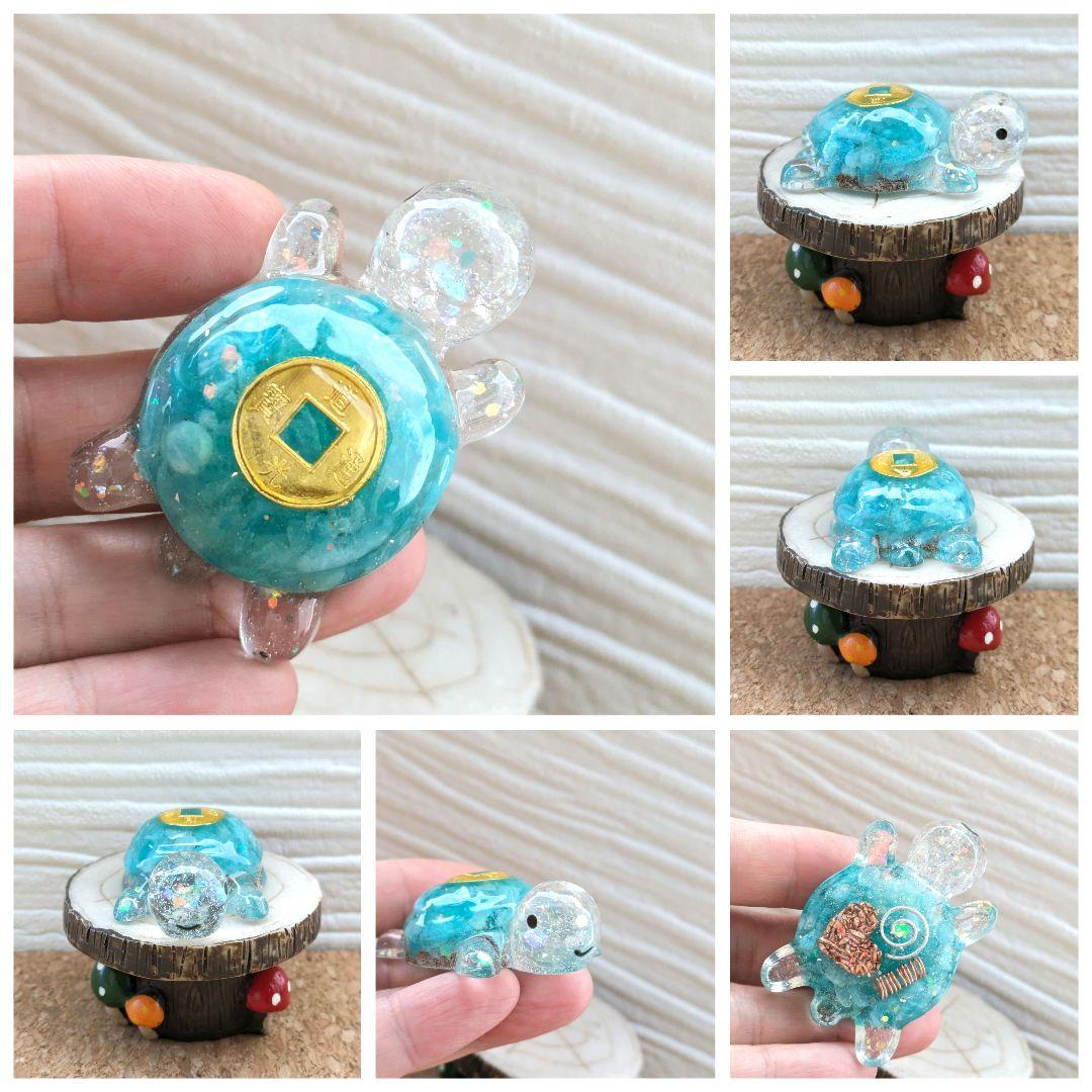 容音様専用】ペリドットのひょうたん形オルゴナイト☆ - メルカリ