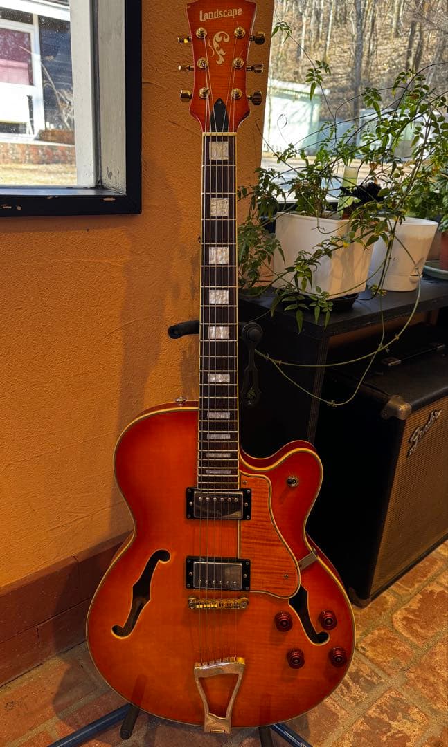Landscape セミアコースティックギター Landscape SA-101/M AVC セミアコ 3.40kg : 楽器de元気 - 通販 - Yahoo