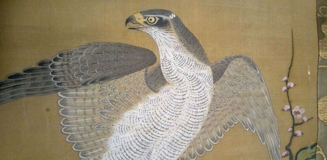 徳川綱吉(五代将軍)の直筆絹本掛け軸箱書きあり - メルカリ