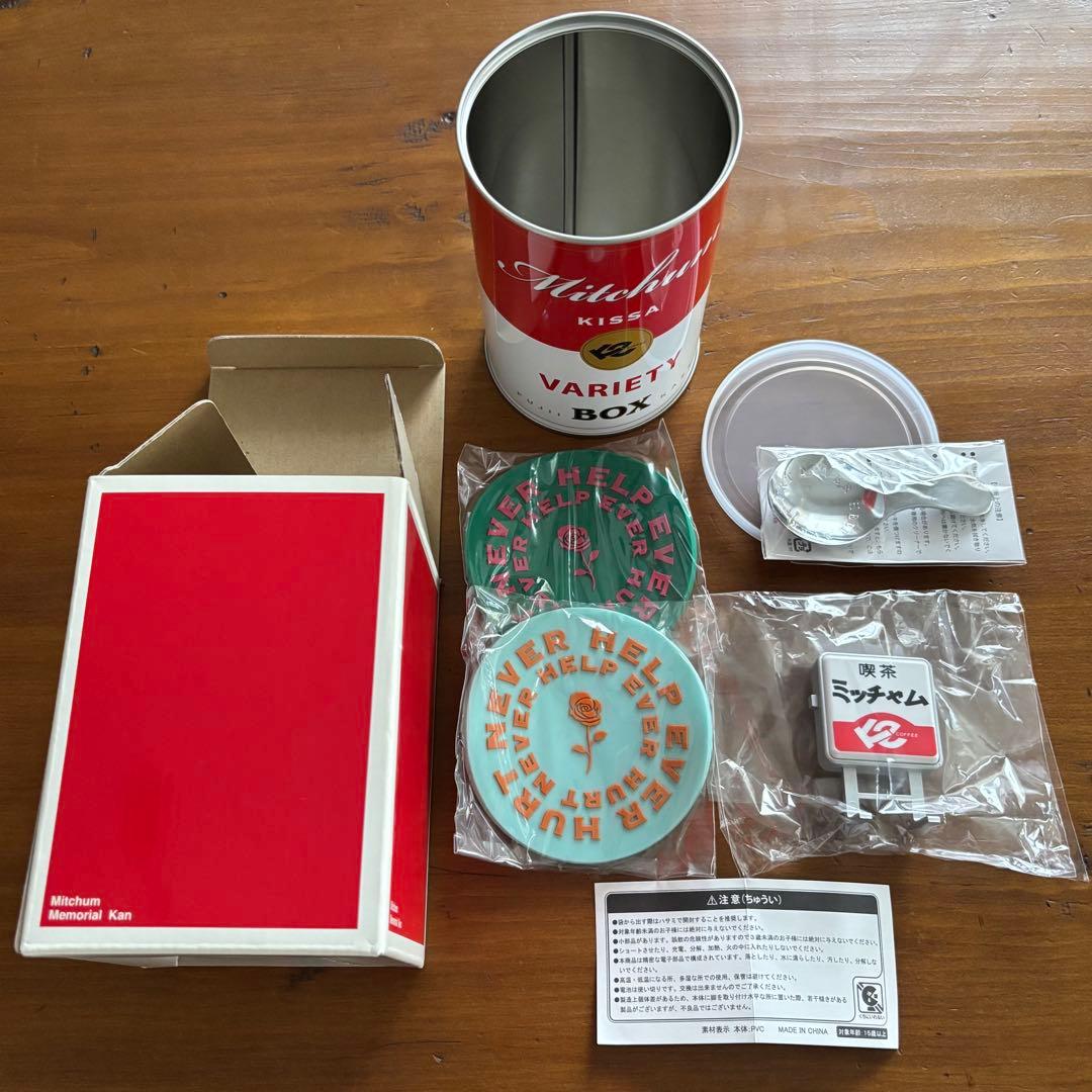 藤井風 ミッチャム缶　開封済み　グッズ未使用 藤井風 ミッチャム缶 ミッチャムメモリアル缶 ミッチャム メモリアル