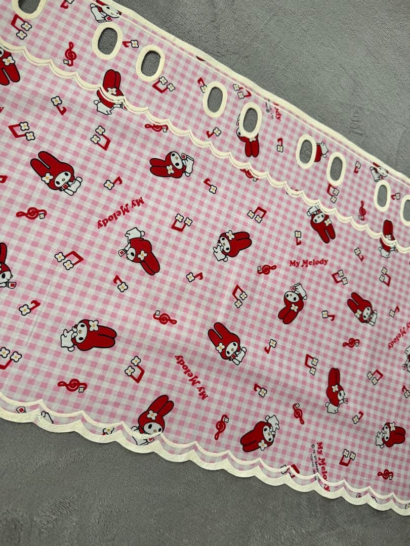 マイメロディ カーテン1997年 レトロ ハローキティ キティちゃん