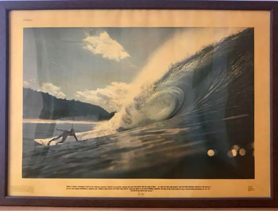 希少 NALU OLA ジェリー・ロペス 佐藤傳次郎 ナル オラ特大ポスター