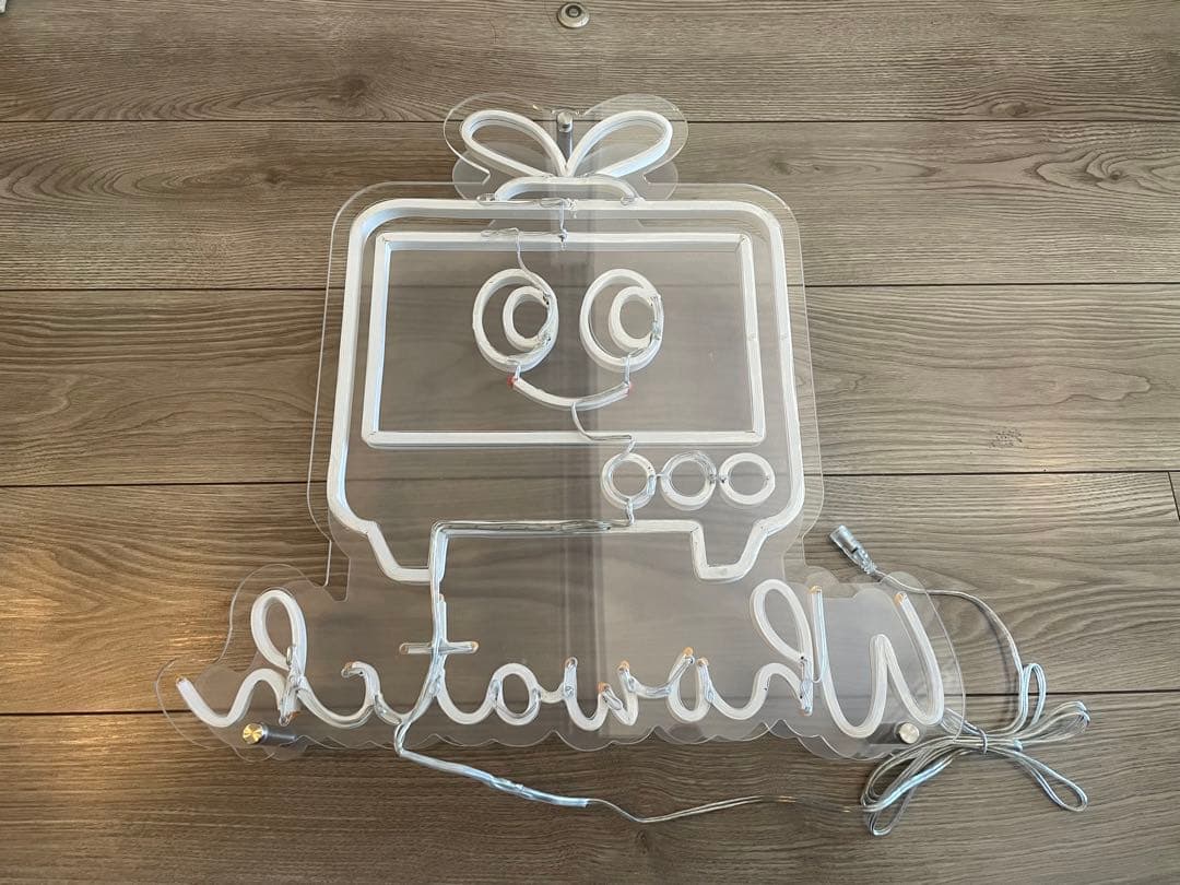 【新品未使用】非売品 ふわっち 公式 ネオンライト　イベント特典　ライブ配信 花譜3rdワンマンライブ「不可解参(狂)」 無線制御ペンライト - na