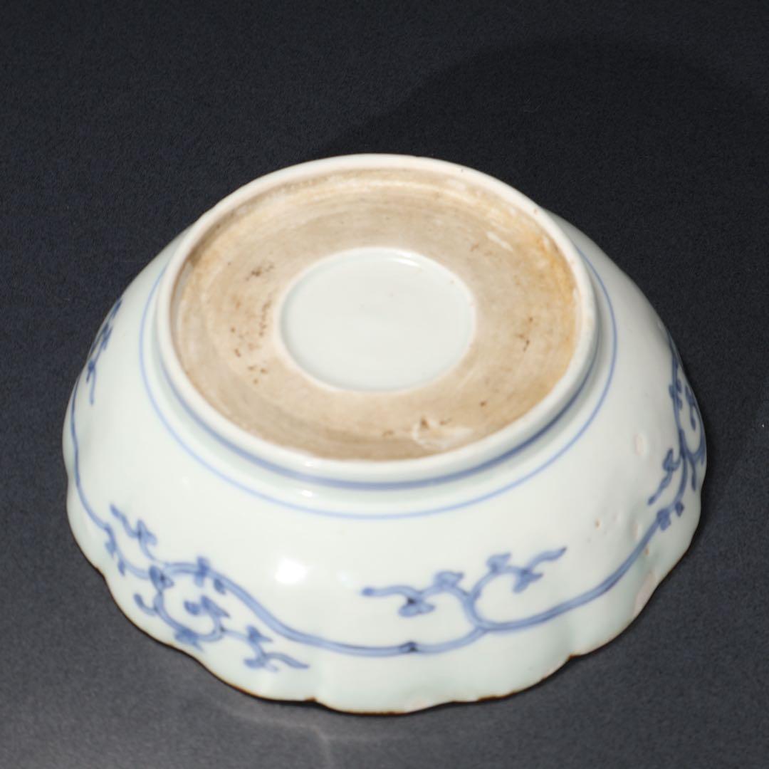 伊万里染付 微塵唐草図なます皿 骨董 古伊万里 R1474B2 - メルカリ