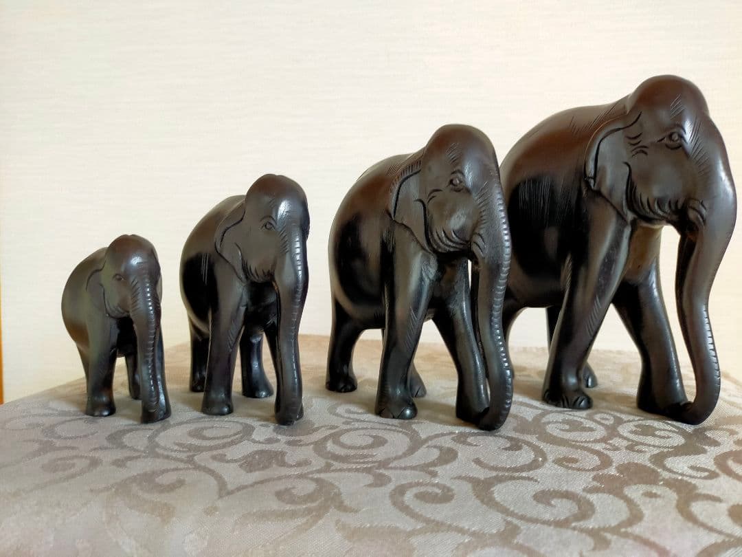 【再値下げ】インド象の置物（木彫りの置物です） 楽天市場】インド 象 木彫りの通販