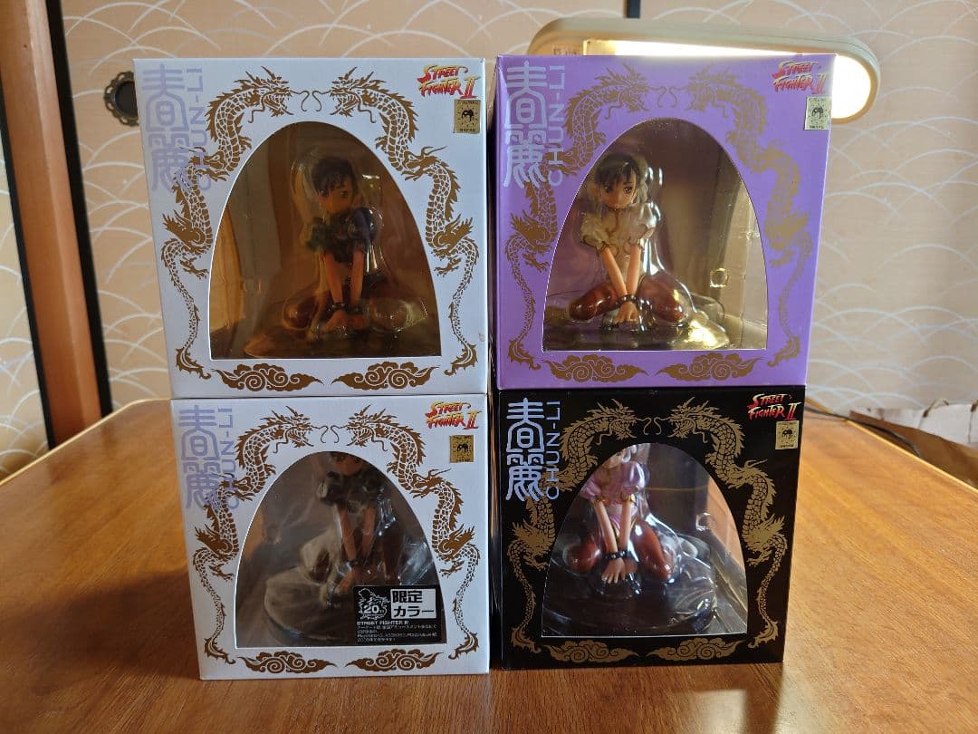 ストリートファイターⅡ 春麗 フィギュア × 4体 一番くじ『ストリートファイター』本日（2/25）発売。“春麗 MASTERLISE