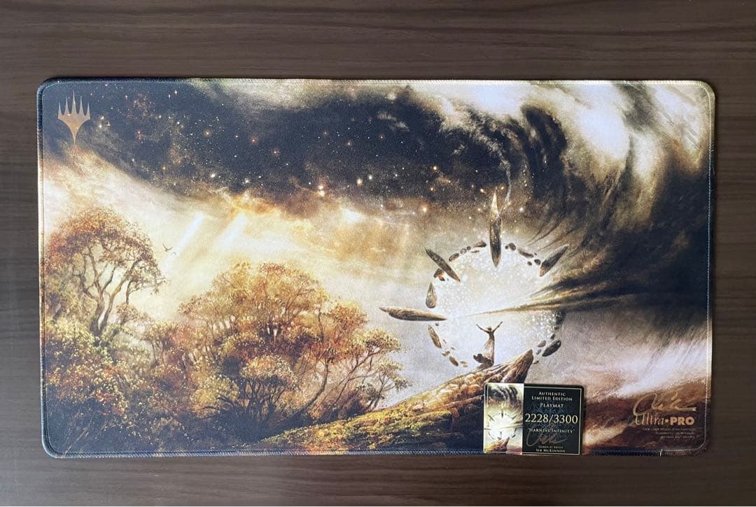 Harness Infinity Seb McKinnon プレイマット 新品 停滞 プレイマット Seb McKinnon サイン入り MTG - メルカリ