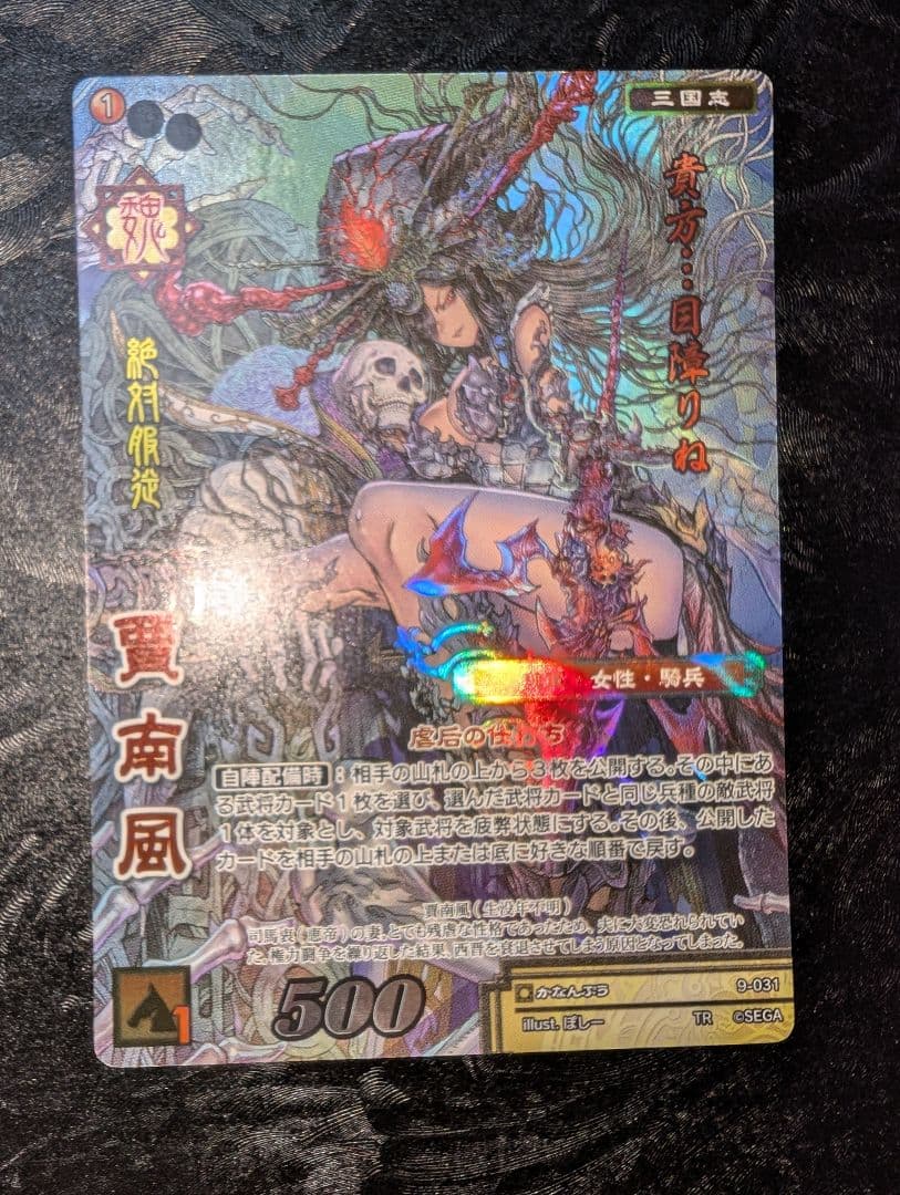 9-031 TR賈南風 戦国大戦TCG 天下無双レア 三国志 - メルカリ