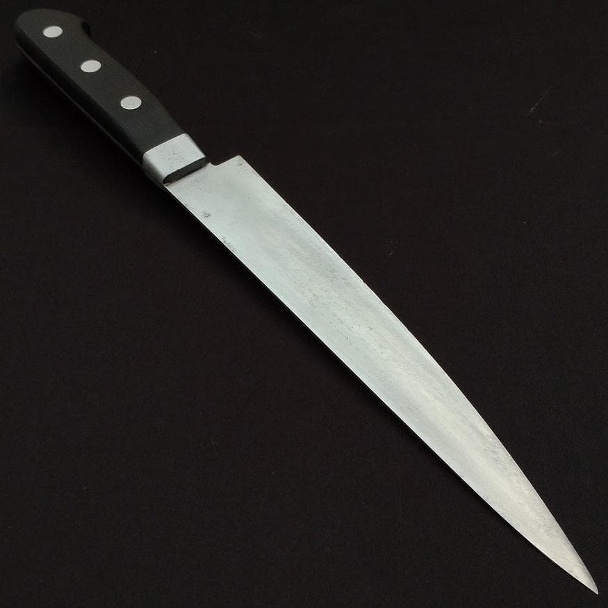 筋引包丁 有次 刃長約208㎜ スライサー シェフナイフ 庖丁 《0236》