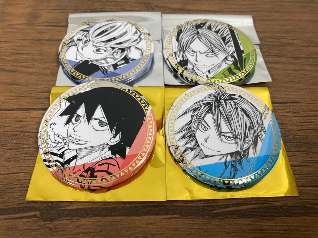 弱虫ペダル まねきねこ 缶バッジ 真波山岳