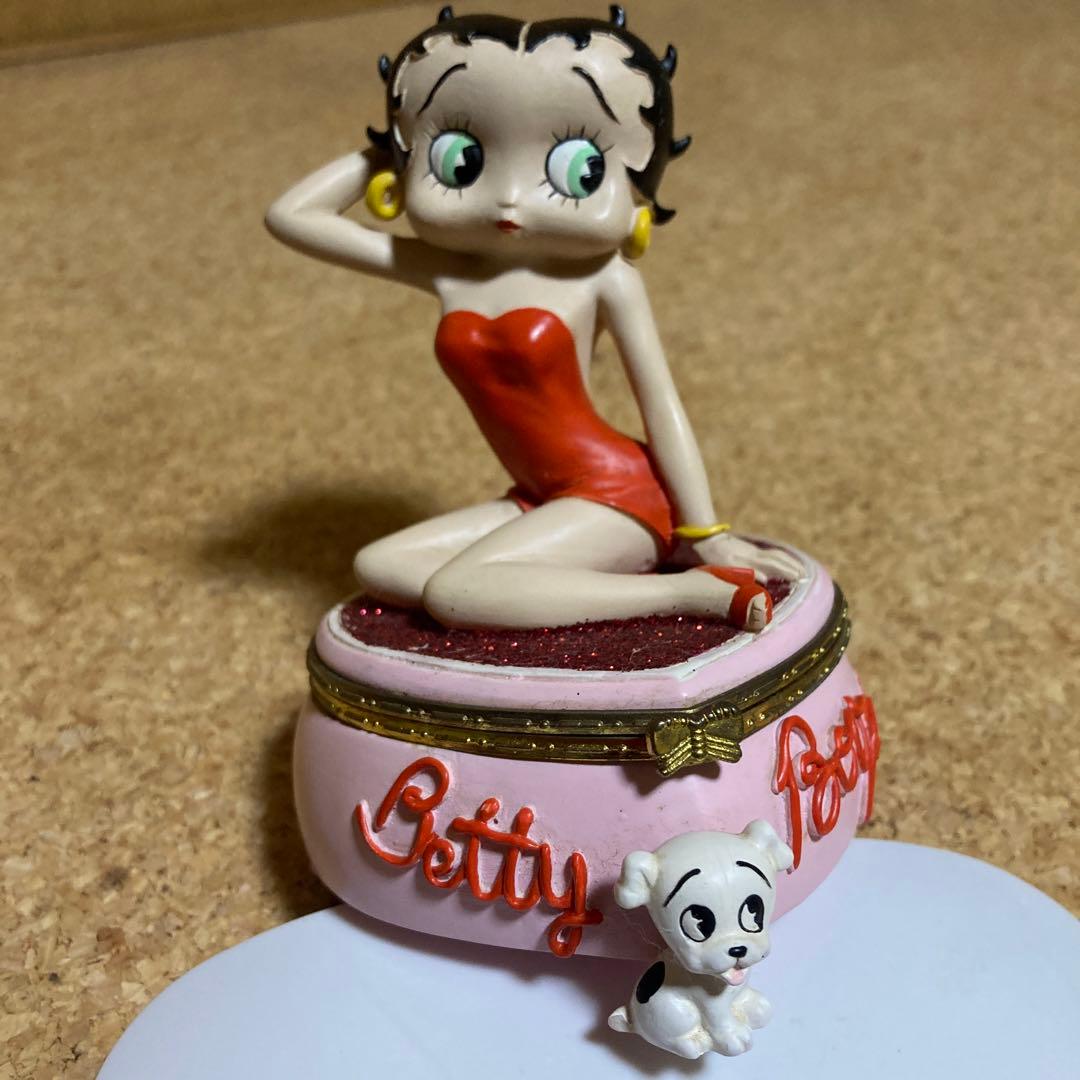 Betty Boop レトロヒンジボックス　レア アンティーク　ベティブープ hayamipro_betty-penstand
