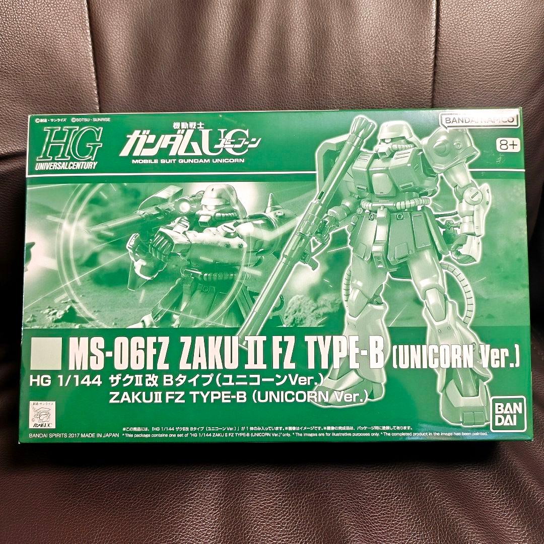 HG 1/144 MS-06FZ ザクII FZタイプB (ユニコーンVer.) - メルカリ