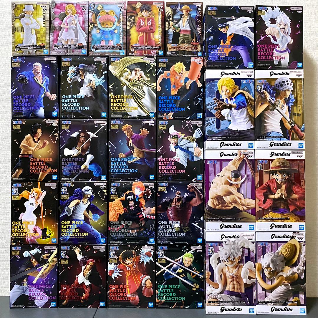 ワンピース Grandista バトルレコードコレクション フィギア まとめ売り ワンピース Grandista バトルレコードコレクション フィギュア まとめ