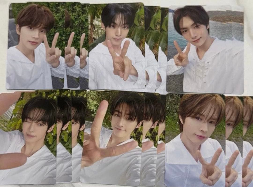 TWS はじめまして ユニバ 特典トレカ コンプ 計18枚セット - メルカリ