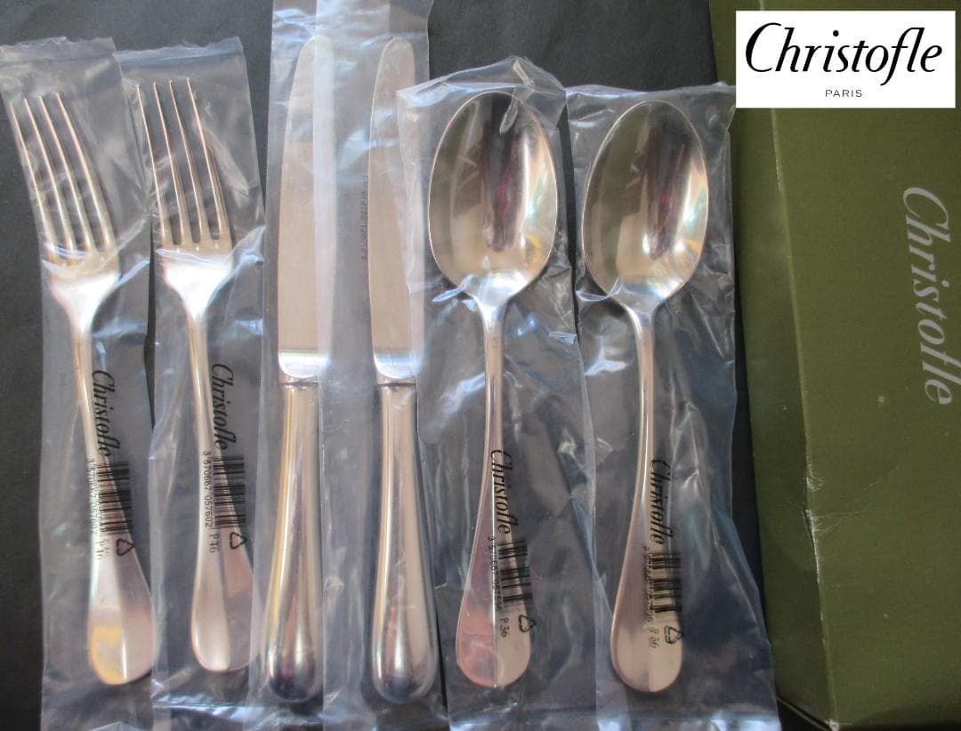 未開封極美品☆仏蘭西 高級銀器クリストフル　カトラリー６本ステンレス　フィデリオ 2026年最新】クリストフル フィデリオの人気アイテム - メルカリ