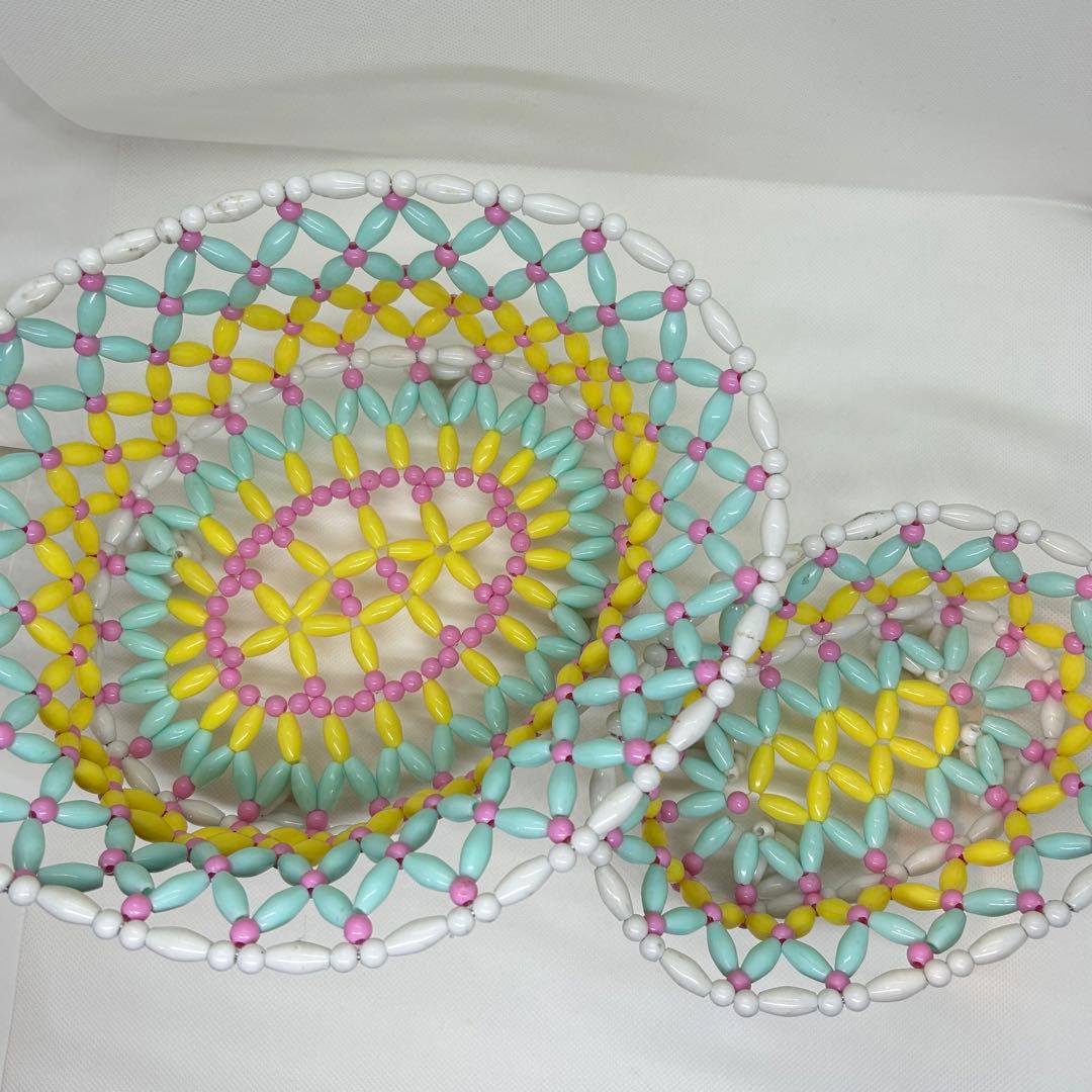 スイマー ビーズカゴ レトロ 中古 店舗用 7個セット - メルカリ