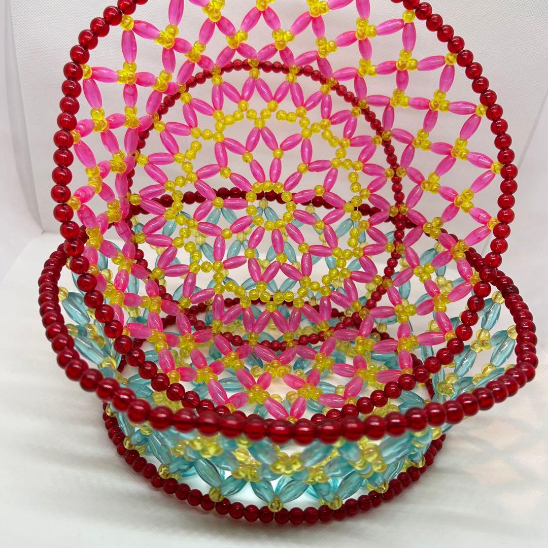 スイマー ビーズカゴ レトロ 中古 店舗用 7個セット - メルカリ