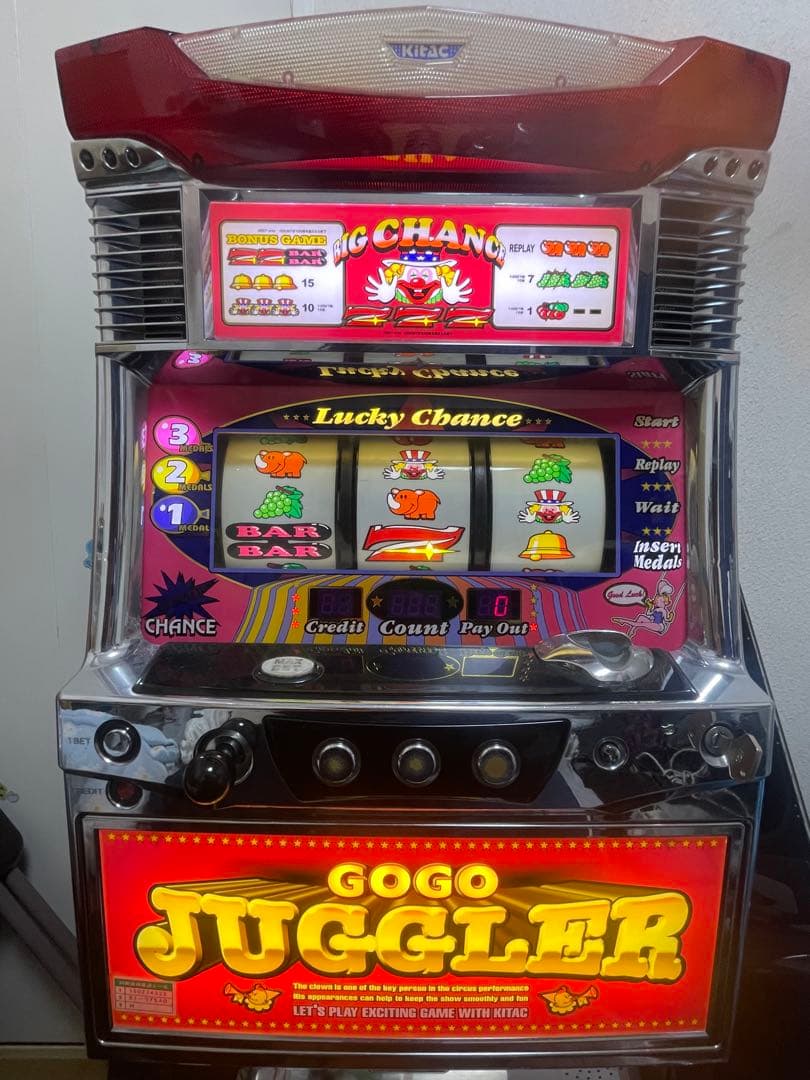 ゴーゴージャグラーKK Amazon | ゴーゴージャグラーKK［家庭用｜中古パチスロ実機 フルセット