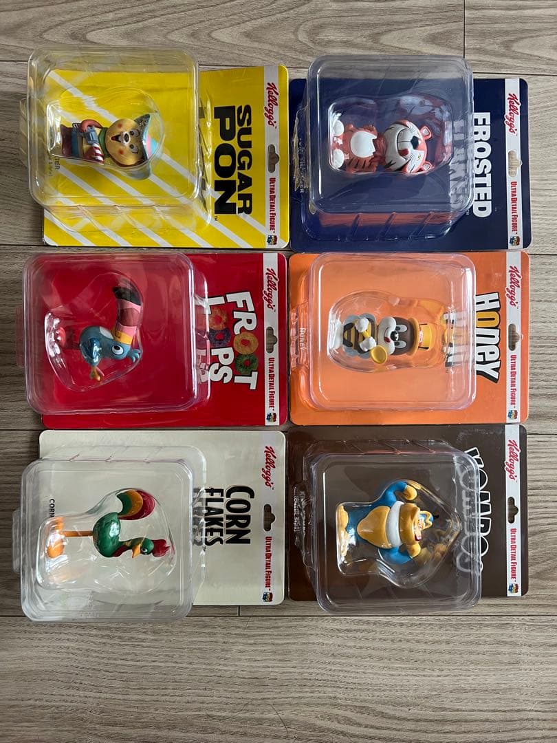 Kellogg's フィギュアセット Kellogg's/ケロッグ・CEREAL CELEBRITIES/シリアルセレブリティズ