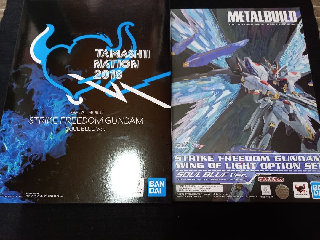 L BUILD ストライクフリーダムガンダム Soul Blue 光の翼 商品化決定！「METAL BUILD ストライクフリーダムガンダム 光の翼
