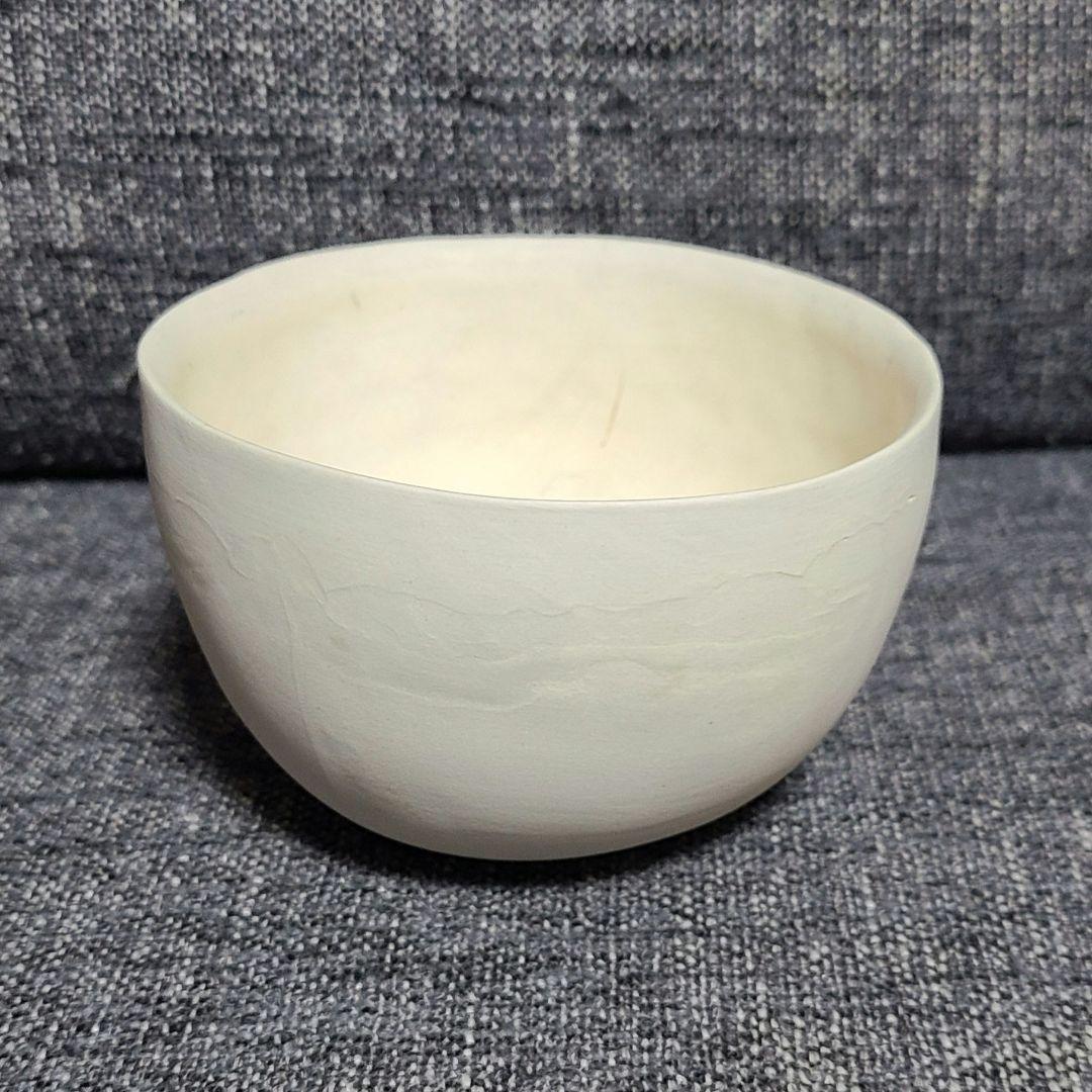 レア品 希少 内田鋼一 ホワイトボウル 工芸品 中サイズ 【欠けあり