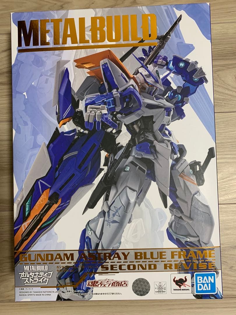 メタルビルド ガンダムアストレイブルーフレームセカンドリバイ&ストライカーセット Metal Build] Gundam Astray Blue Frame 2nd Revise: Review | [メタル