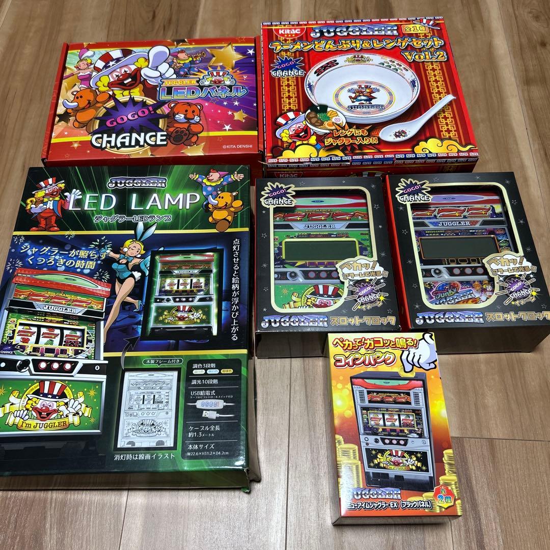 JUGGLER ジャグラーグッズ6点セット 楽天市場】特価【いつも至福の瞬間を JUGGLER ジャグラー GOGO 福得