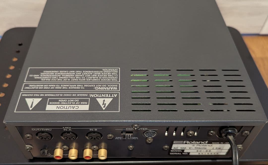 Roland SC-88 Sound Canvas MIDI音源モジュール - メルカリ