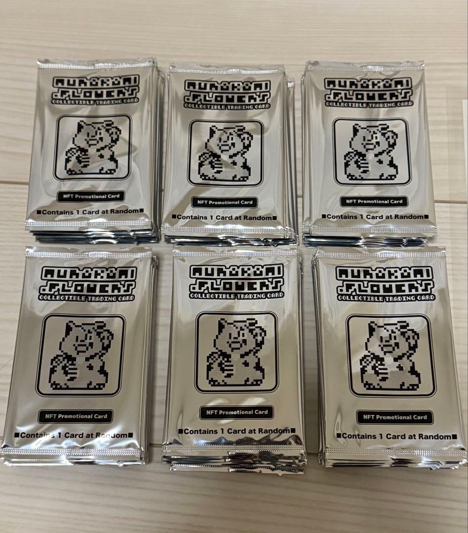 108 flowers NFTプロモカード　未開封60パック　村上隆 Murakami.Flowers Collectible Trading Card 108フラワーズ Revised