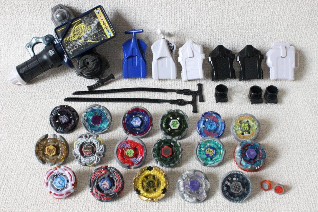 タカラトミー ベイブレード メタルファイトブレード 17個 ランチャーグリップ ベイブレードX [2種セット] タカラトミー BEYBLADE X ベイブレード BX