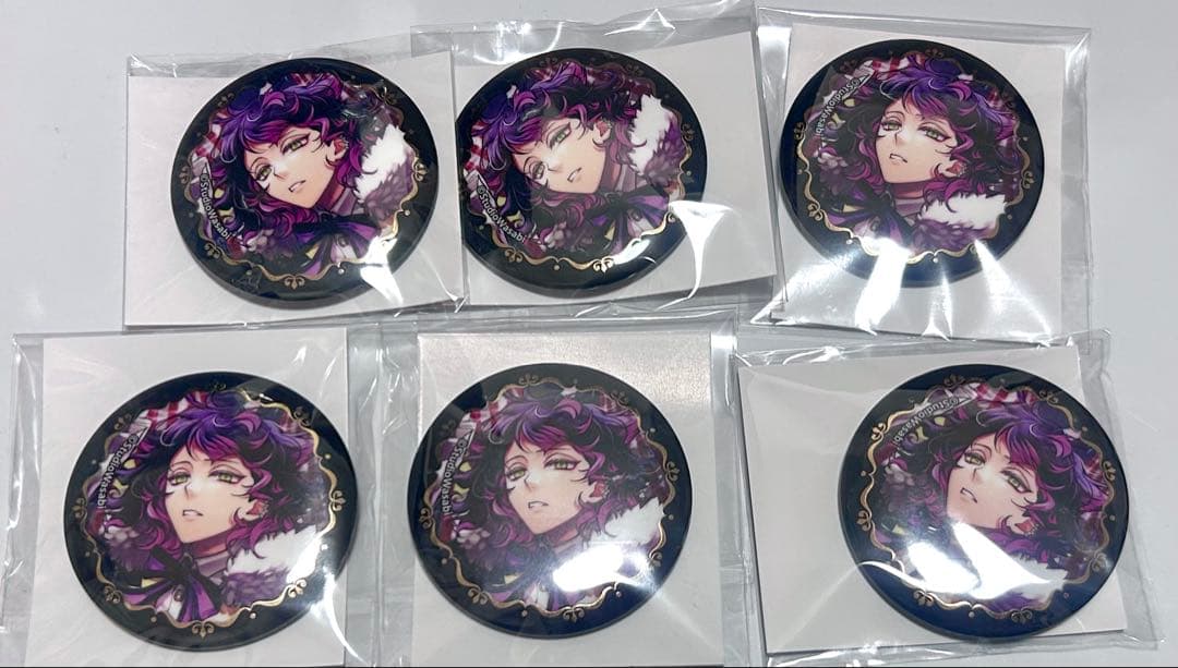 悪魔執事と黒い猫 あくねこ 4th ラムリ 箔押し缶バッジ - メルカリ