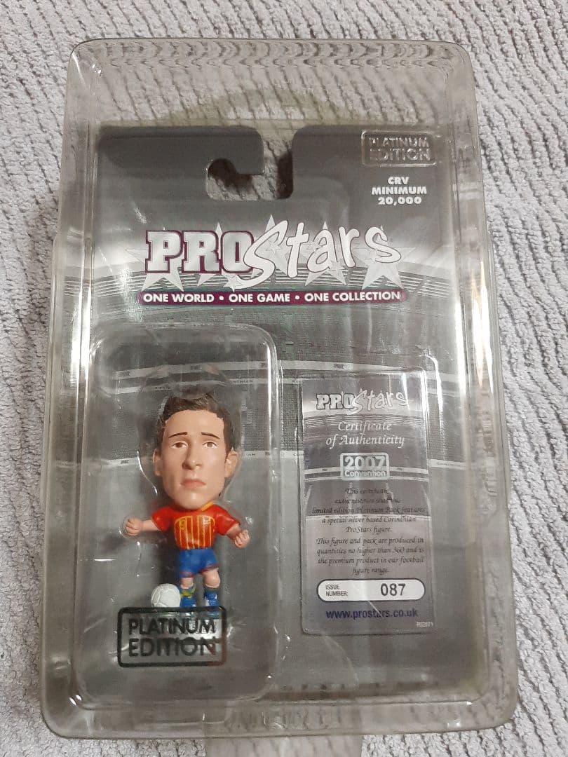 激レア コリンシアン プロスターズ プラチナム トーレス スペイン代表 激レア 世界360体限定 コリンシアン プロスターズ プラチナム リケルメ