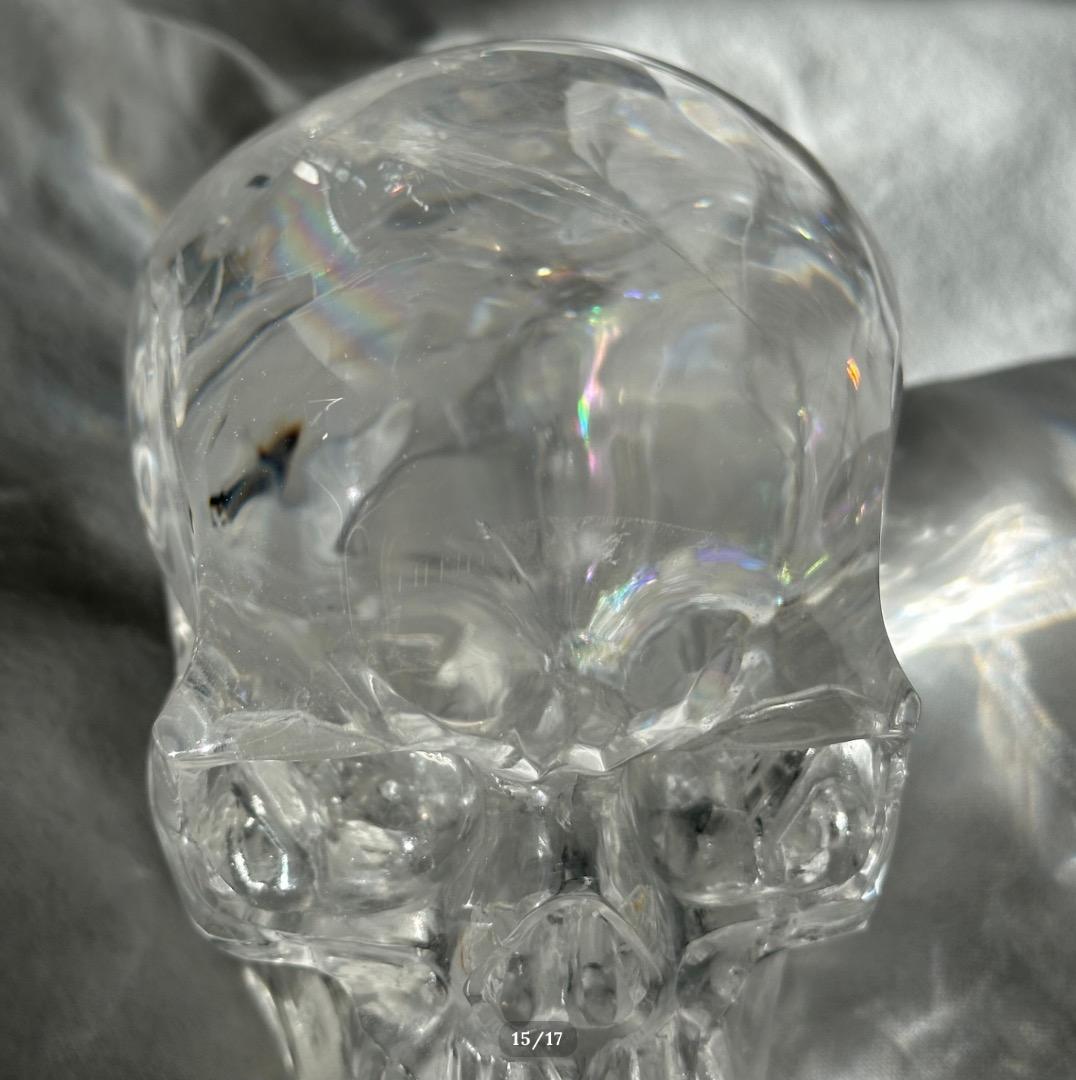 アイリス スカル 大【クリアクォーツ 水晶】クリスタル 1.9kg ブラジル産