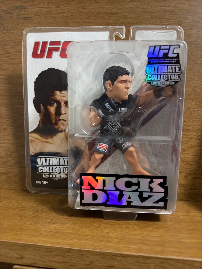 UFC NICK DIAZ フィギュア 限定版 UFC ROUND 5 NICK DIAZ ULTIMATE COLLECTOR LIMITED EDITION FIGURE