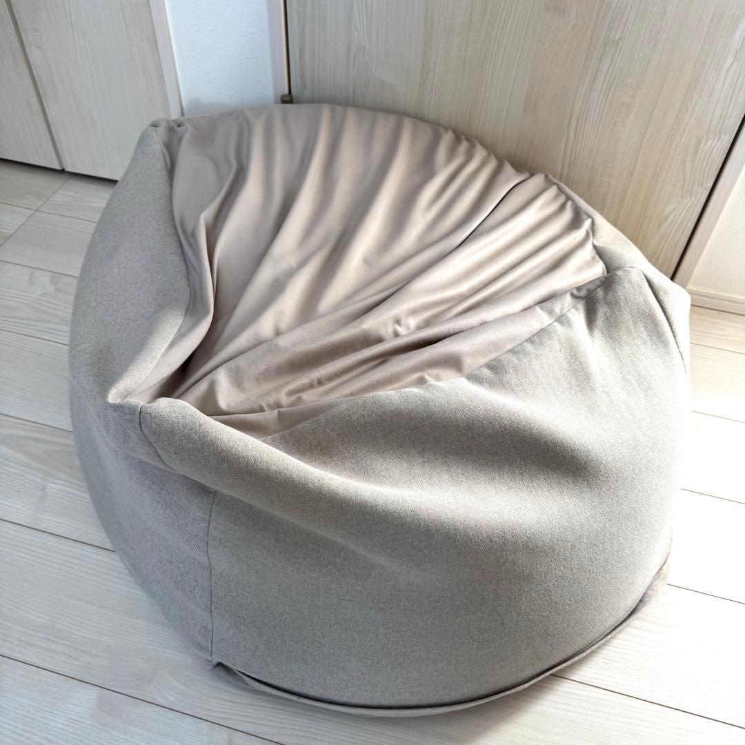 無印/体にフィットするソファ セット グレーベージュ ポリエステル平織