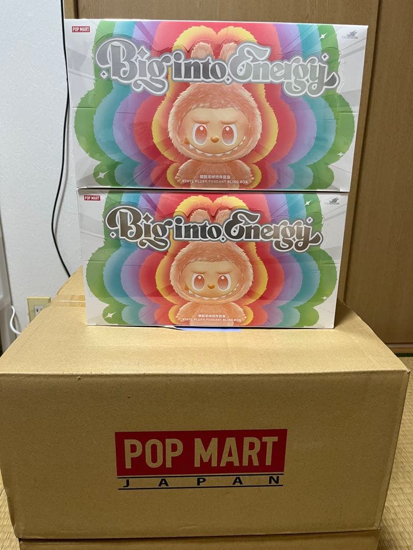 POP MART Big into Energy ぬいぐるみ 2個セット POP MART（ポップマート） 【正規品保証・即発送】 THE MONSTERS Big