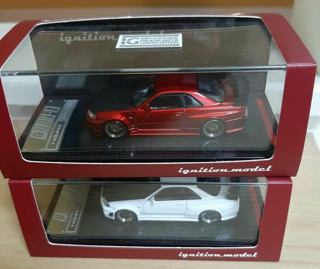 1/64 イグニッションモデル　Zチューン　R34スカイライン2台セット ignition model（イグニッションモデル） ignition model 1/64 ニスモ