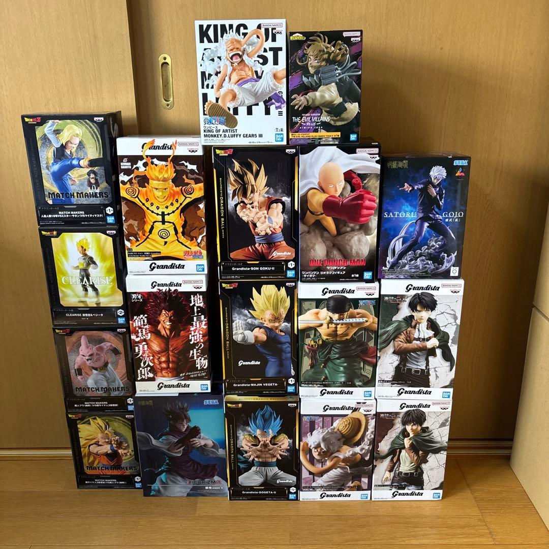 最新プライズフィギュア　18体　まとめ売り 2026年最新】ドラゴンボールZ SOLID EDGE WORKS-THE出陣-18 の人気