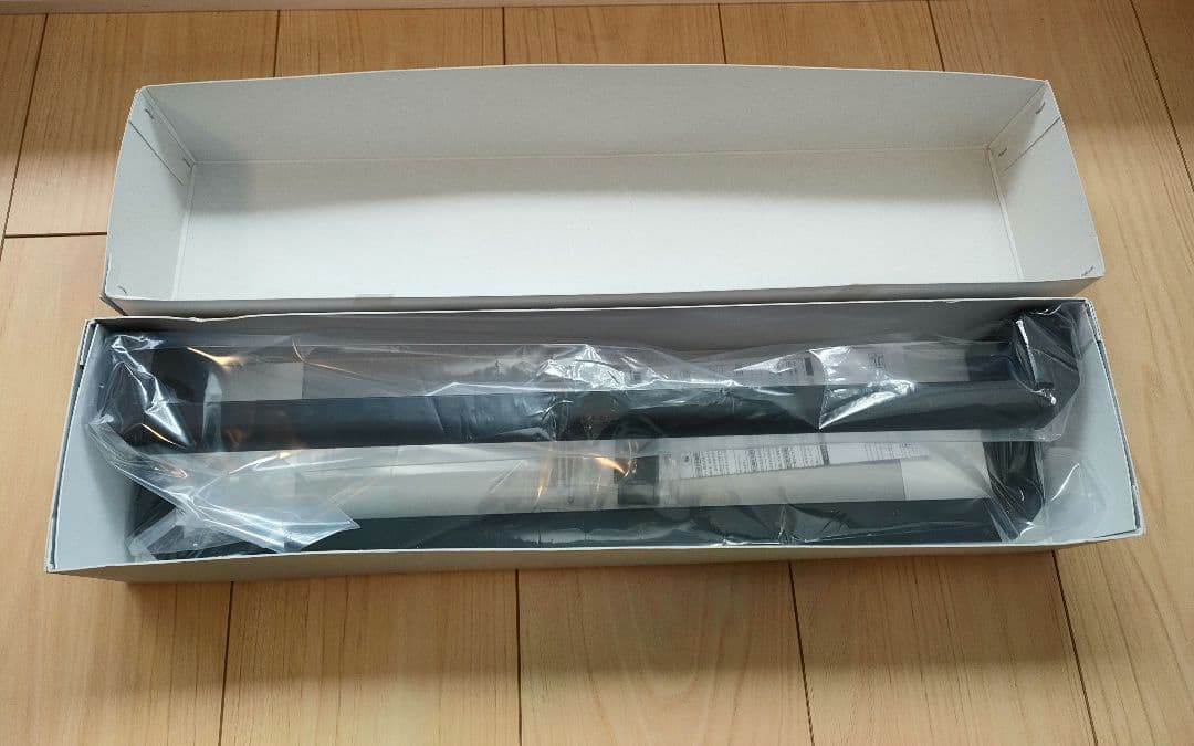 【新品未使用品】KAWAJUN タオルレール SE-392　マットブラック カワジュン 【SE-392-003L】 ダブルタオルレール マットブラック P=680