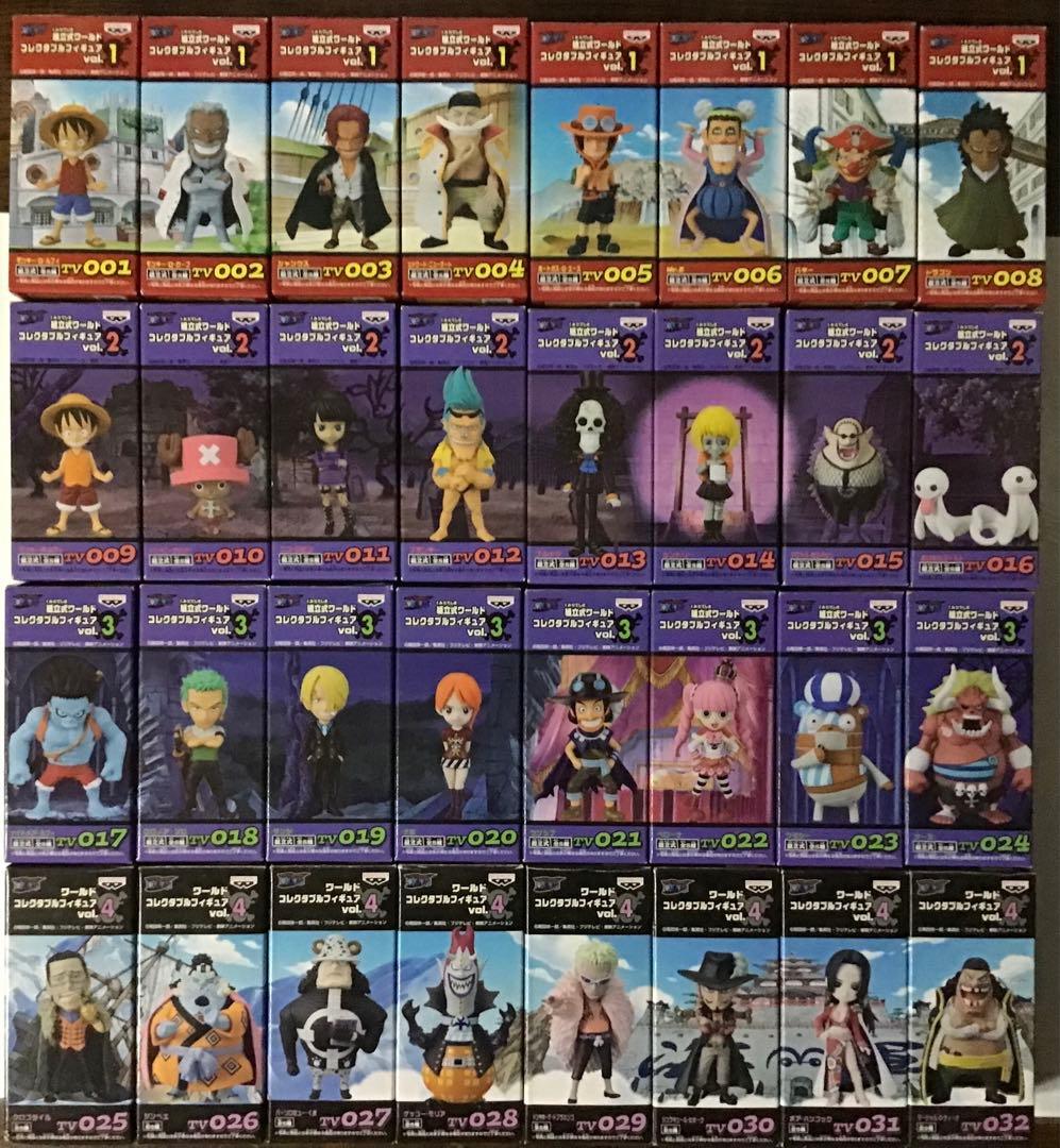 ワンピース　コレクタブル　vol.1・2・3・4 2次受注】『ONE PIECE FILM RED』ワールドコレクタブルフィギュア