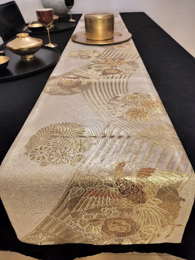 kairorisuA684★逸品‼️豪華刺繍‼️ひな祭り‼️正絹2m9cm kairorisuA684☆逸品‼️豪華刺繍‼️ひな祭り‼️正絹2m9cm