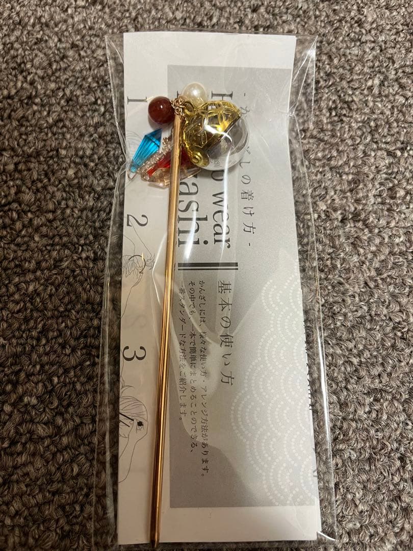 イーブイ かんざし屋 モンスターボール風久寿玉一本簪 wargo - メルカリ