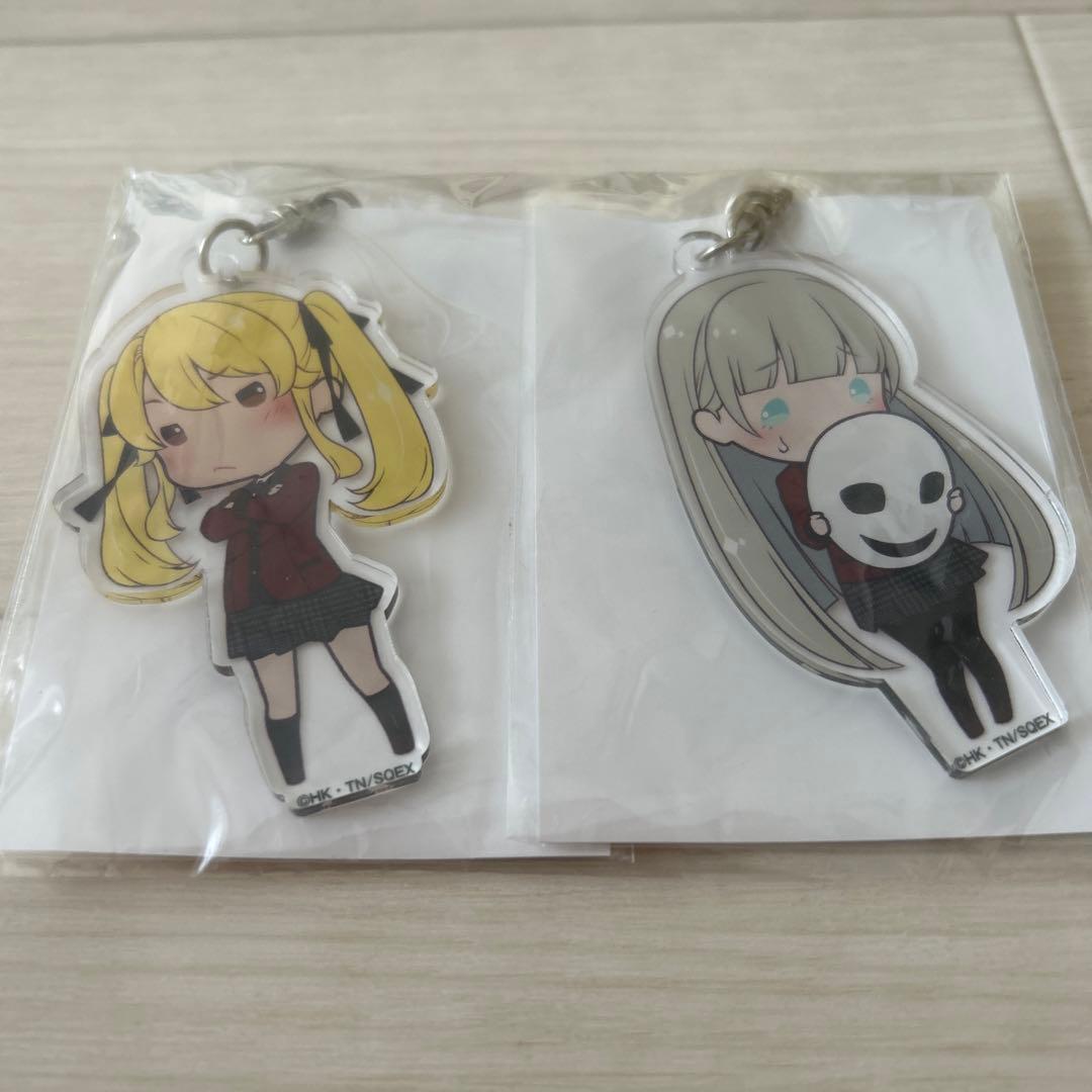 貴重 賭ケグルイ とらのあな特典 アクキー ゆる☆ぎ☆お～ アクリルキーホルダー（全4種） | KAIBA CORPORATION STORE